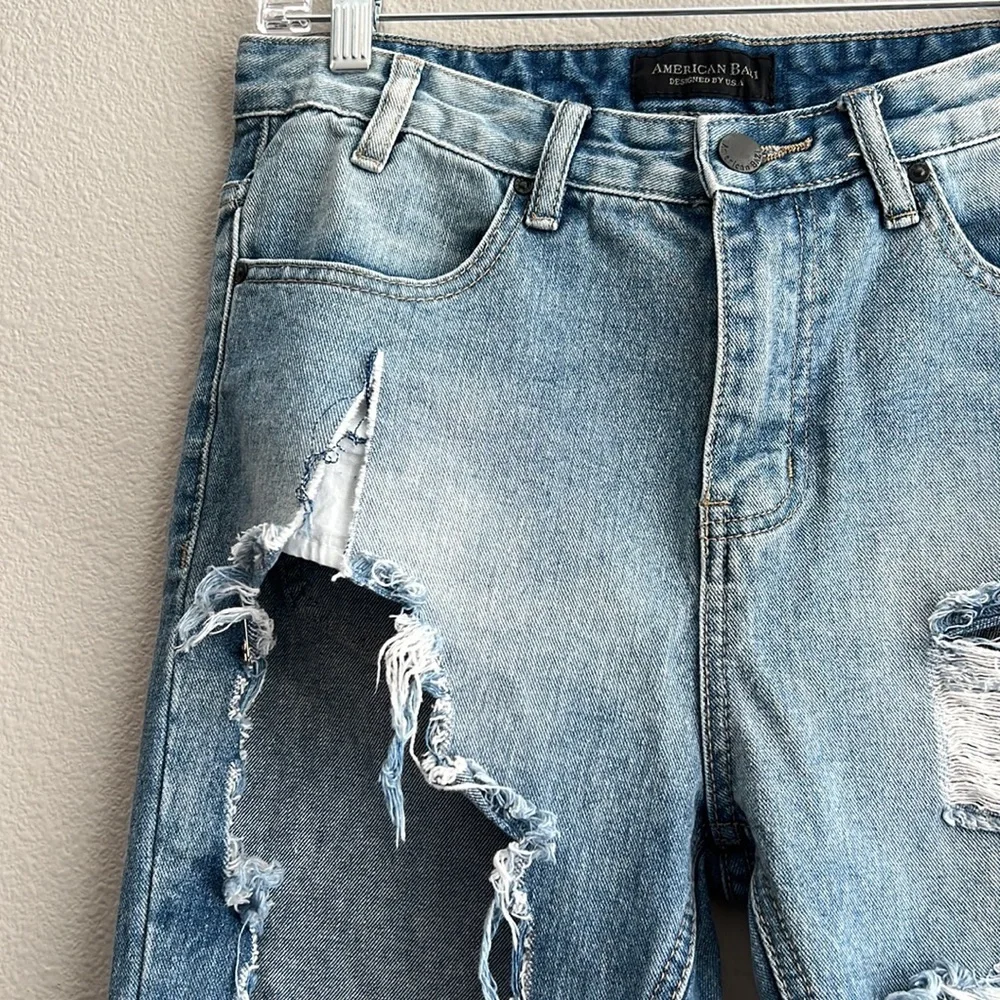 American Bazi Distressed Skinny Jeans